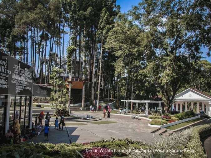 Karang Resik, taman wisata untuk keluarga di Kota Tasikmalaya