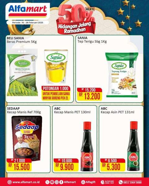 Promo Alfamart Jelang Ramadan 16-28 Februari 2025