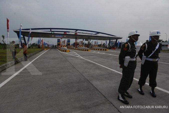Tol Sumo masih terpantau lengang