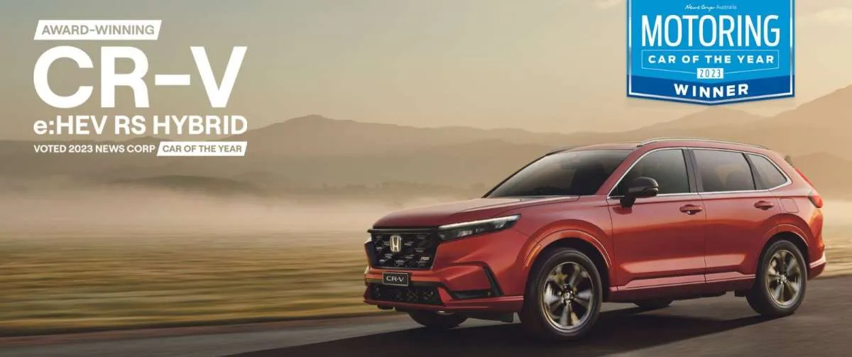 All New Honda CR-V RS e:HEV Raih Car of the Year 2023 oleh News Corp Australia