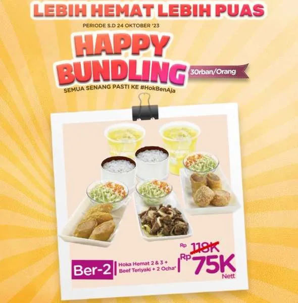 Hokben Happy Bundling Oktober 2023