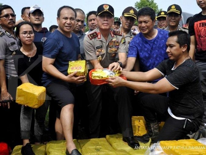 Jokowi perintahkan agar pengedar narkoba didor