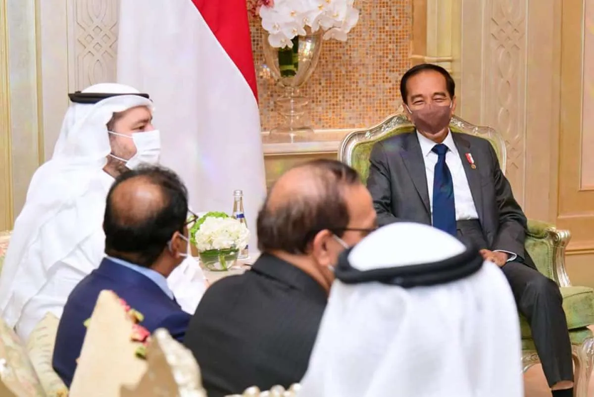 Jokowi Bertemu dengan Pengusaha Uni Emirat Arab, Ini Empat Poin yang Dibahas