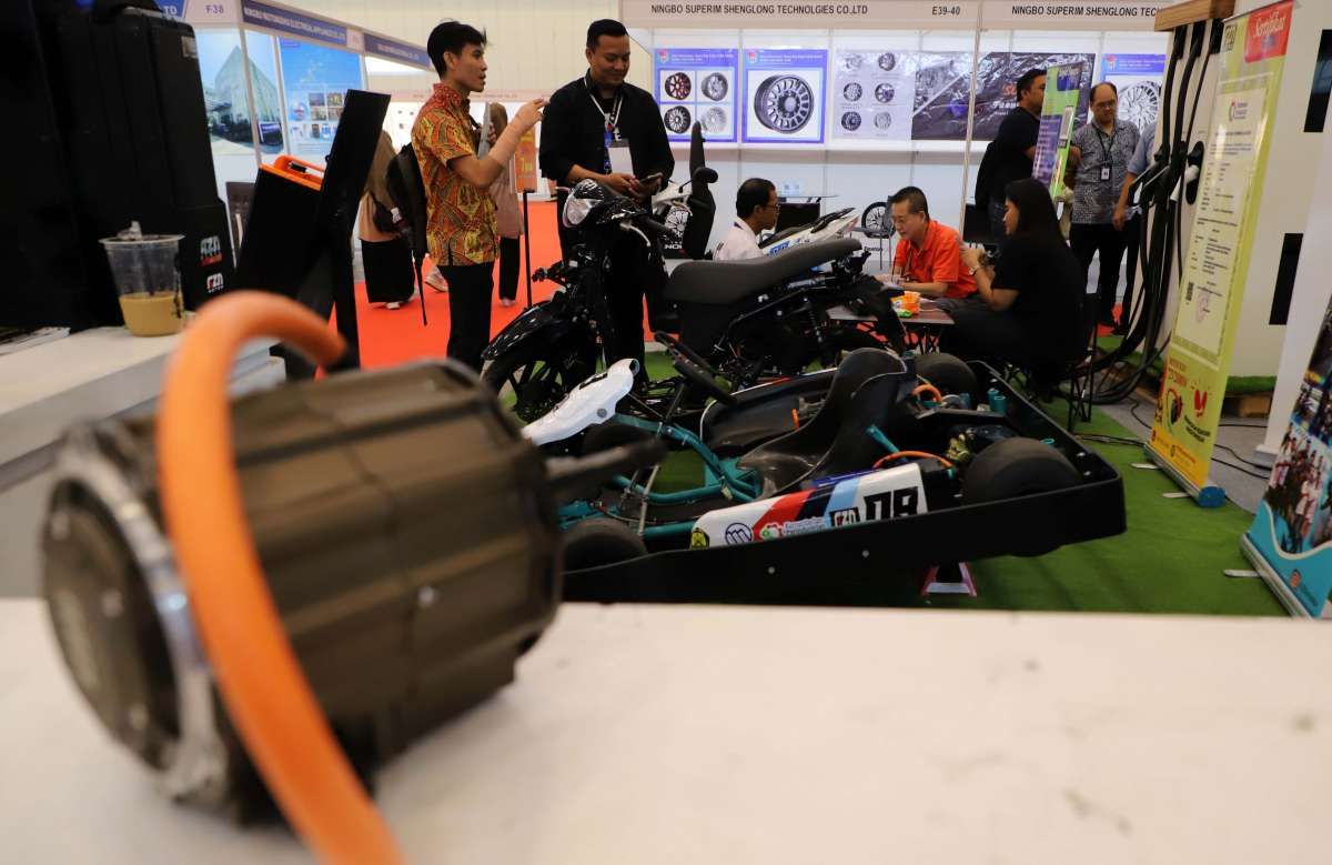 Kuota Program Konversi Motor Listrik Masih Tersedia