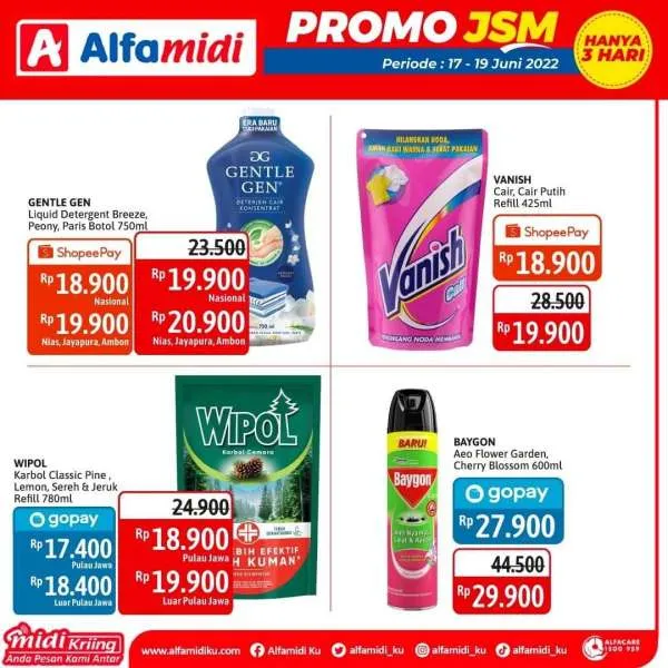 Promo JSM Alfamidi Periode 17-19 Juni 2022