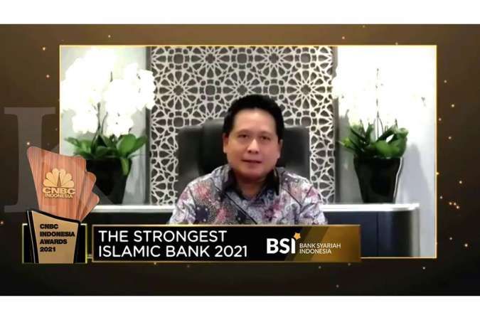 Didaulat sebagai The Strongest Islamic Bank 2021, BSI Optimistis Garap Pasar Global