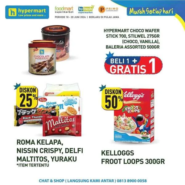 Promo Hypermart Hyper Diskon Weekday Periode 18-20 Juni 2024