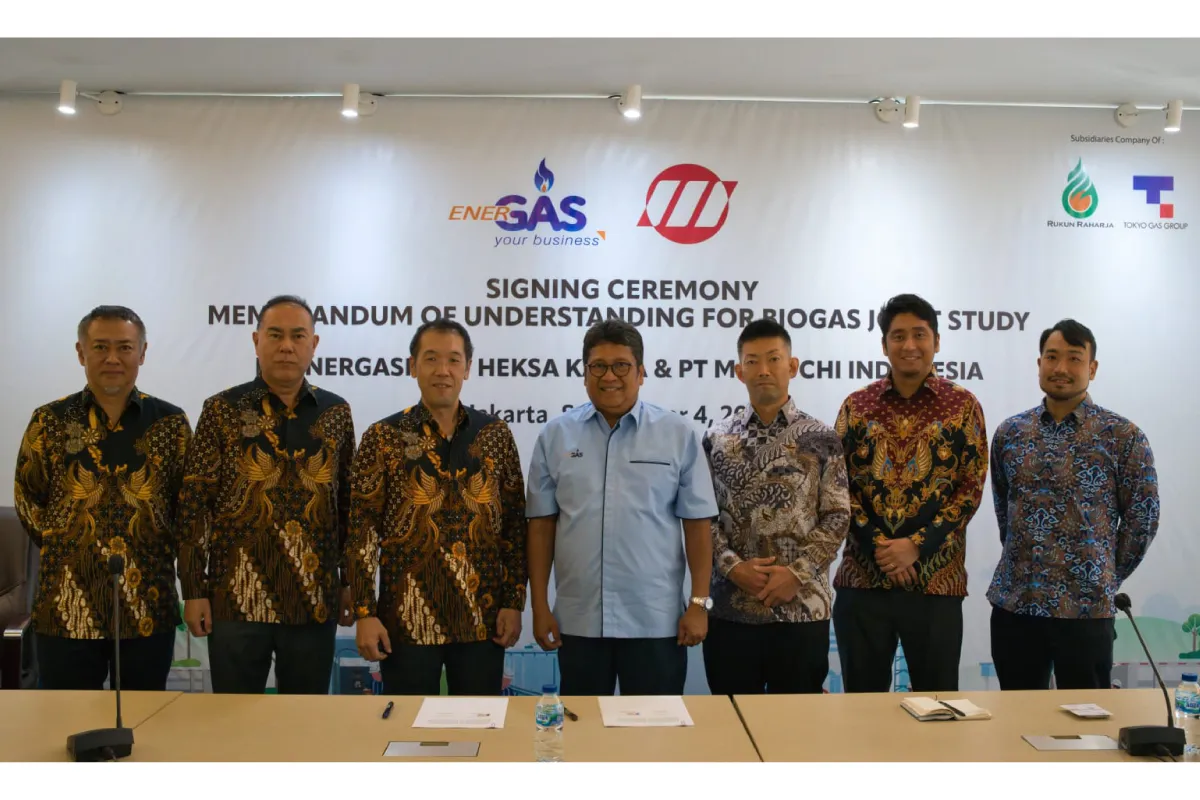 Anak Usaha Rukun Raharja (RAJA) Awali Studi Kelayakan Pembangkit Biogas di Bandung