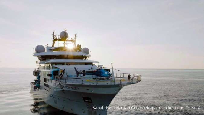 Kapal Riset Kelautan OceanX Eksplorasi Laut Indonesia 