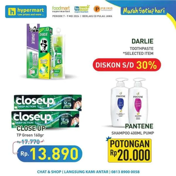 Promo Hypermart Hyper Diskon Weekday Periode 7-9 Mei 2024