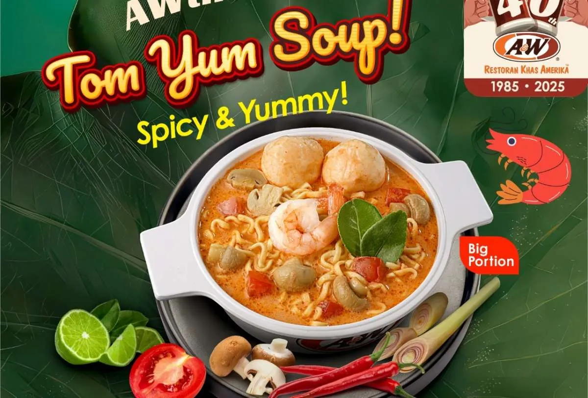 New! Promo A&W Tom Yum Soup, Paket Combo Lebih Puas Mulai Rp 45.000-an