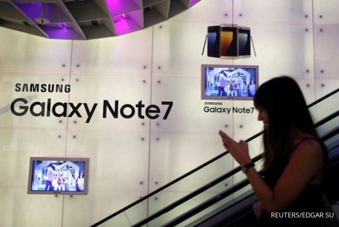 Samsung tunda penjualan kembali Note 7 