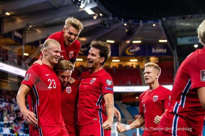 Hasil Norwegia vs Belanda: Landslaget tahan laju Der Oranje 1-1