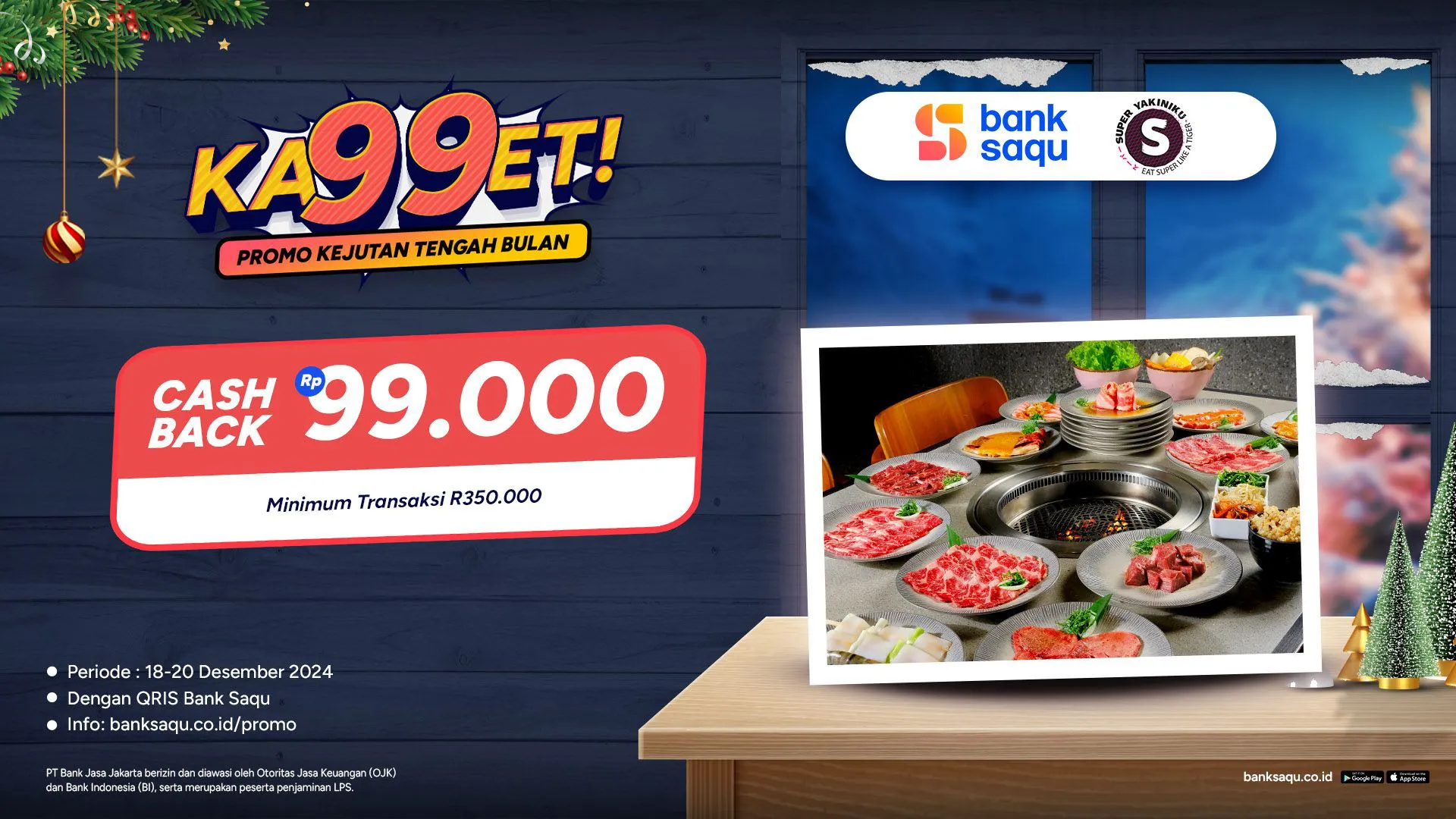 Promo Bank Saqu x Super Yakiniku