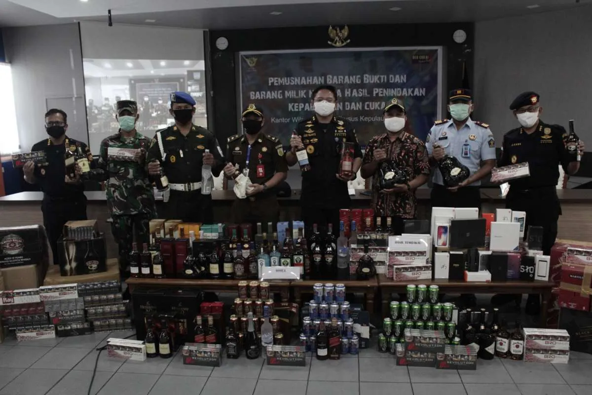 Bea Cukai musnahkan barang bukti penyidikan hasil penegakan hukum