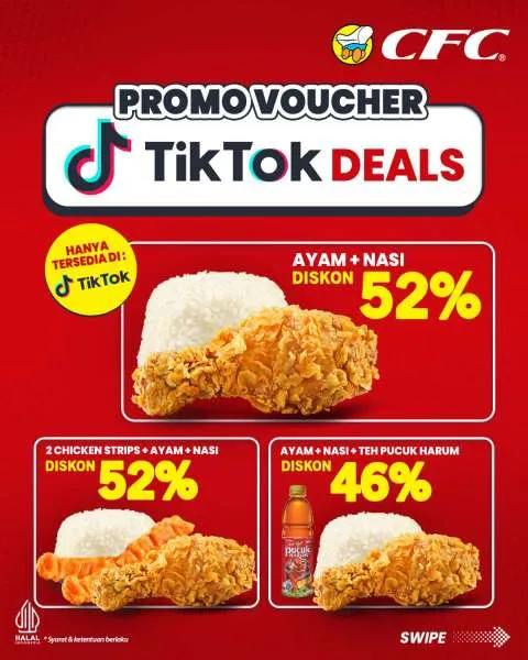 Promo CFC Voucher TikTok Deals September