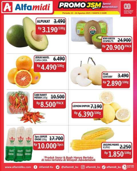 Promo JSM Alfamidi 22-24 Agustus 2025