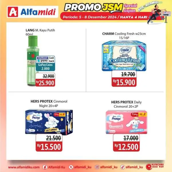 Promo JSM Alfamidi Hanya 4 Hari Periode 5-8 Desember 2024