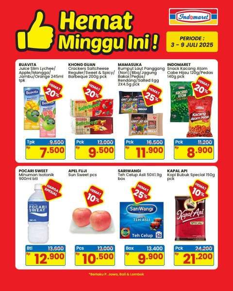 Promo Indomaret 3-9 Juli 2025 Hemat Minggu Ini