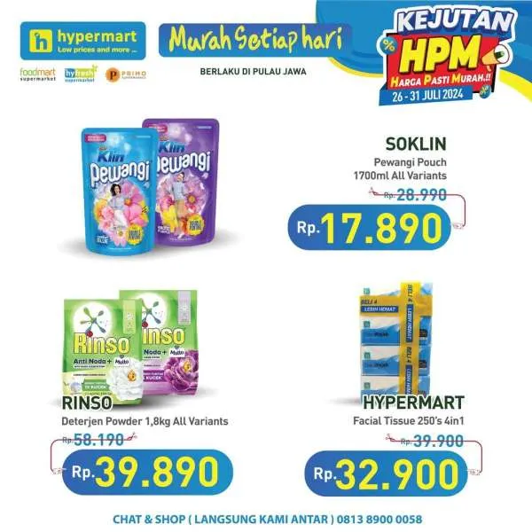 Promo JSM Hypermart Hyper Diskon Weekend Periode 26-29 Juli 2024