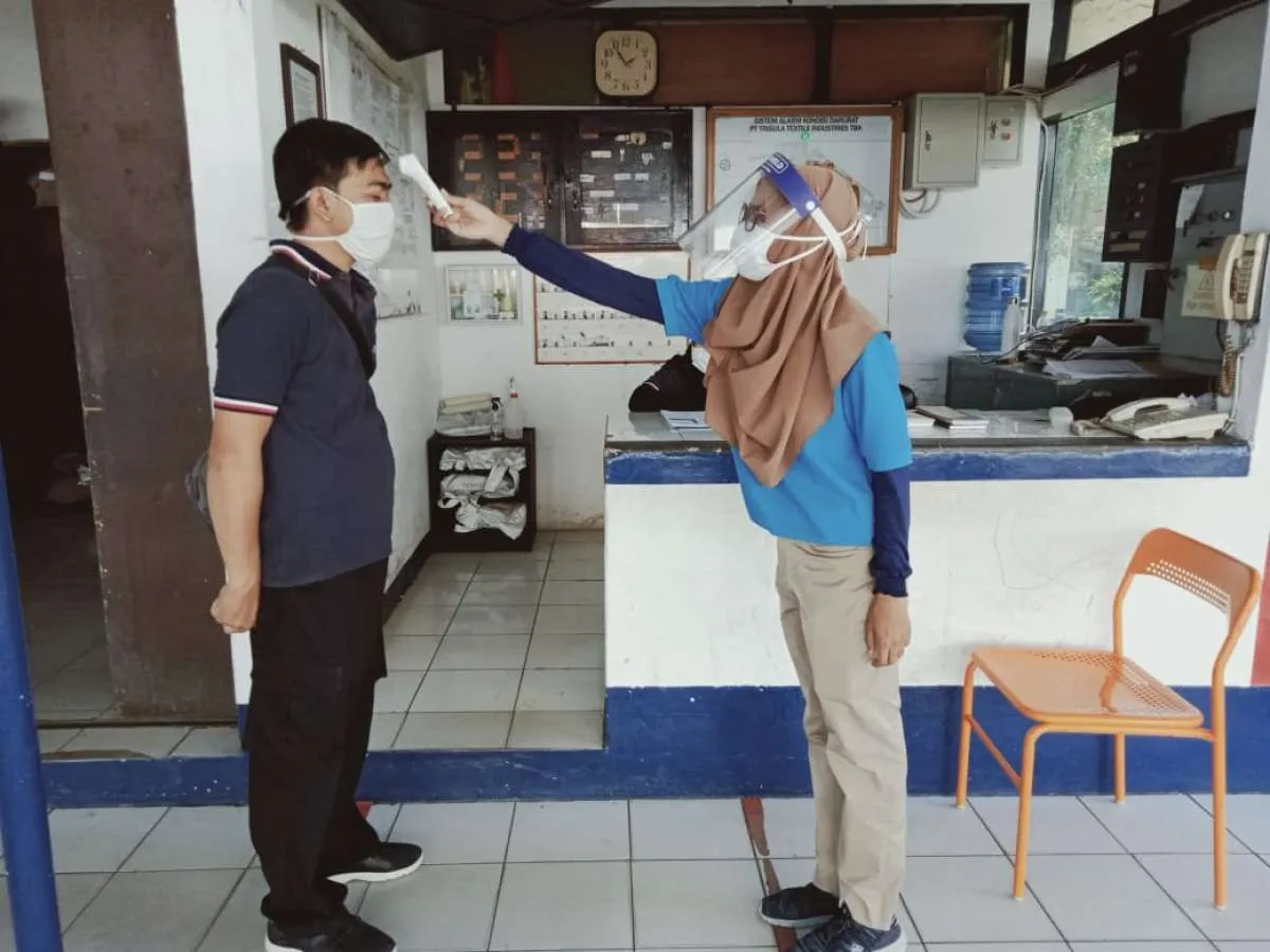 Cegah wabah, Trisula Textile Industries rutin lakukan tes Covid-19 bagi karyawan