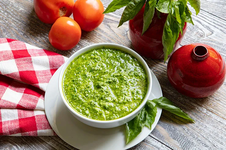 saus pesto italia