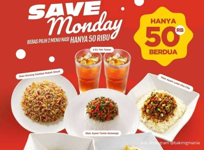 Promo Bakmi GM Save Monday Periode Desember 2025, Makan Berdua Hemat Cuma Rp 50.000