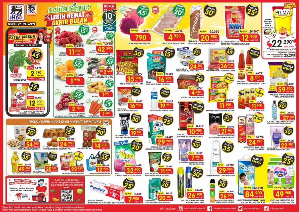 Promo JSM Superindo 22-24 Januari 2021, diskonan akhir pekan terbaru!