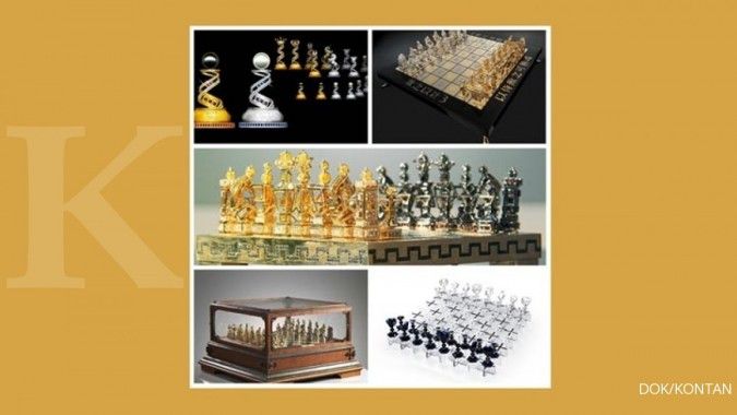 5 Set alat permainan catur termahal di dunia