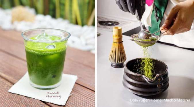 Melaba dari Usaha Minuman Matcha