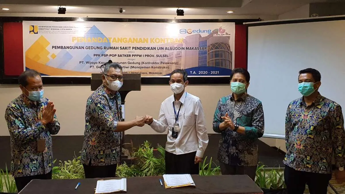 Wika Gedung (WEGE) kantongi kontrak pekerjaan Rumah Sakit UIN Alauddin