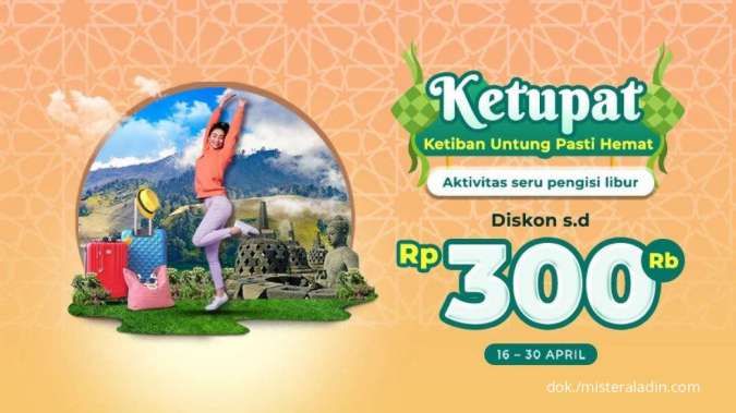 Promo Mister Aladin sampai 30 April 2022, Dapatkan Diskon Explore hingga Rp 300.000