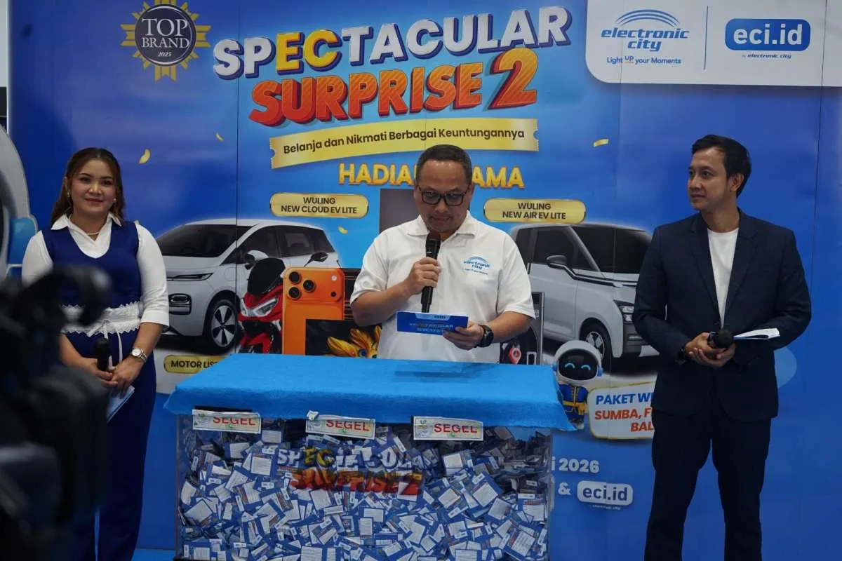 Electronic City Umumkan Pemenang Undian Spectacular Surprise 2 Kategori Silver