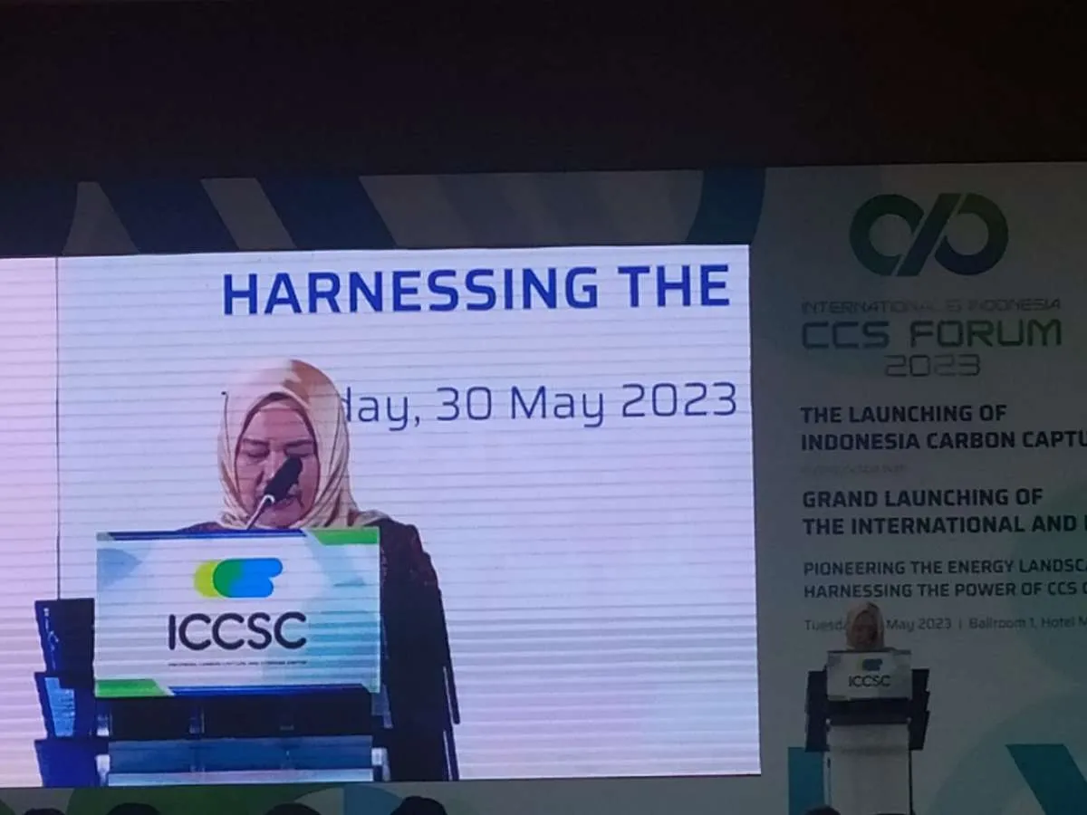 International and Indonesia CCS Forum 2023 Digelar guna Percepatan Teknologi Karbon
