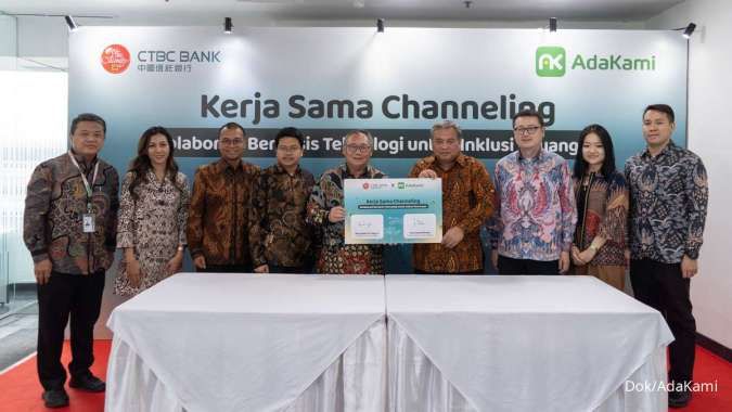 AdaKami & Bank CTBC Indonesia Berkolaborasi Teknologi Guna Dorong Inklusi Keuangan 