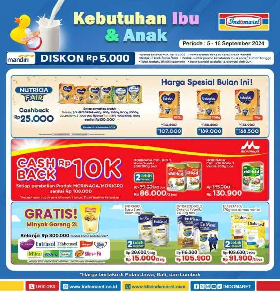 Promo Indomaret Super Hemat Periode 5-18 September 2024