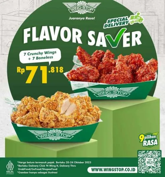 Wingstop Flavor Saver Oktober 2023