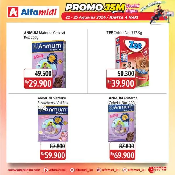 Promo JSM Alfamidi Spesial Gajian Periode 22-25 Agustus 2024