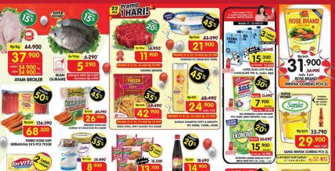 Katalog Harga Promo Superindo Terbaru 21-24 Agustus 2023 