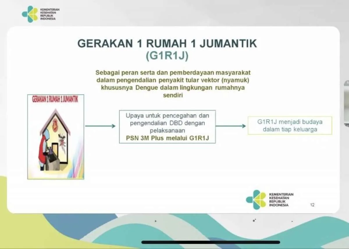 Kasus DBD Meningkat, Kemenkes Galakkan Gerakan 1 Rumah 1 Jumantik (G1R1J)