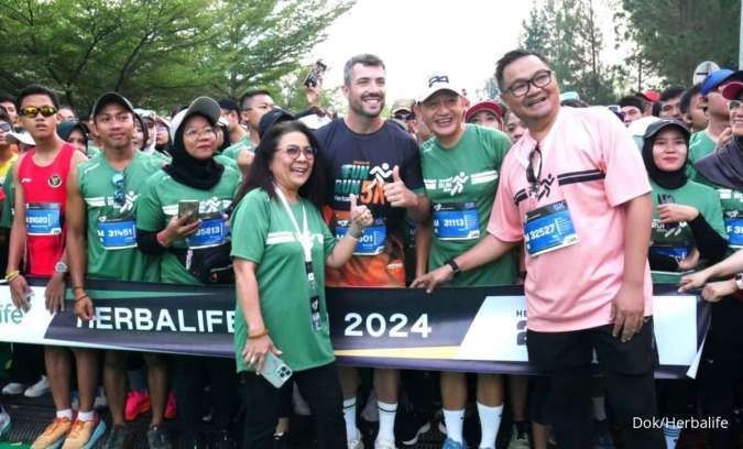 Sebanyak 4.000 Peserta Ikuti Herbalife Run 2024 di ICE BSD, Tangerang