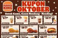  Jajan Enak Lebih Hemat Pakai Promo Burger King Kupon Oktober Diskon sampai 51%
