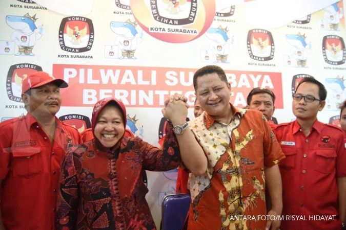 Risma: Ada yang aneh di Pilkada Surabaya