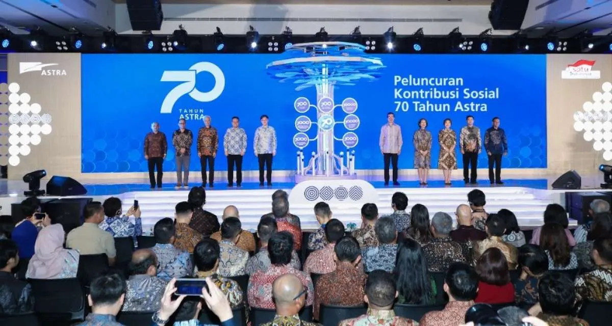Astra Luncurkan Program Kontribusi Sosial 70 Tahun Astra