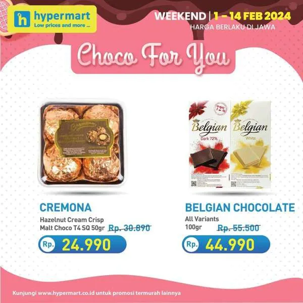Promo Hypermart Spesial Valentine Periode 1-14 Februari 2024