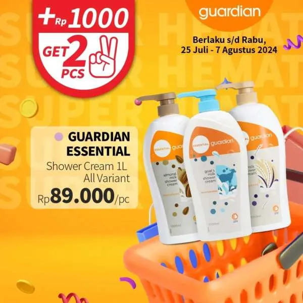 Promo Guardian Super Hemat Periode 25 Juli-7 Agustus 2024