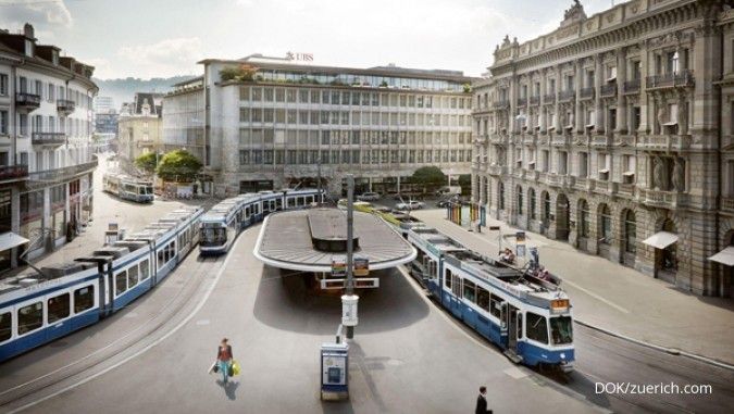 Inflasi Swiss Bulan Lalu, Tertinggi Sejak 2008 dan Lewati Batas Atas Bank Sentral