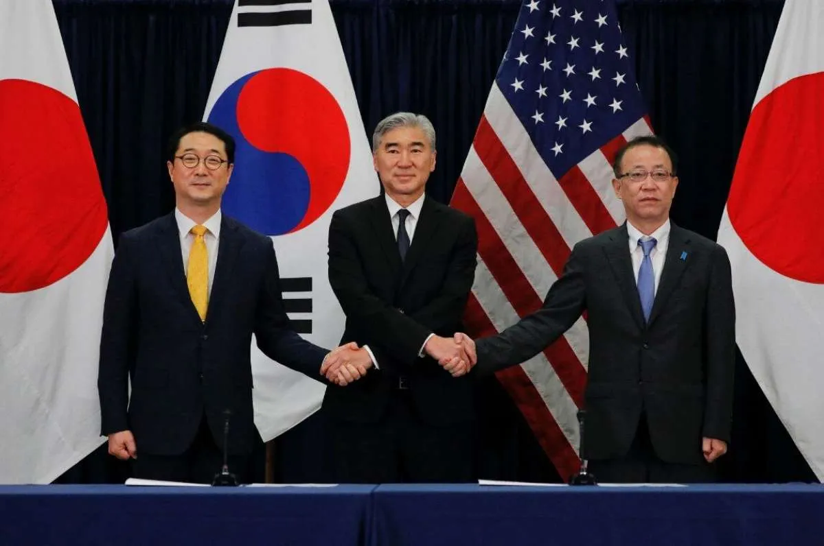 Korea Selatan, AS, dan Jepang Perkuat Kolaborasi untuk Melawan Korea Utara