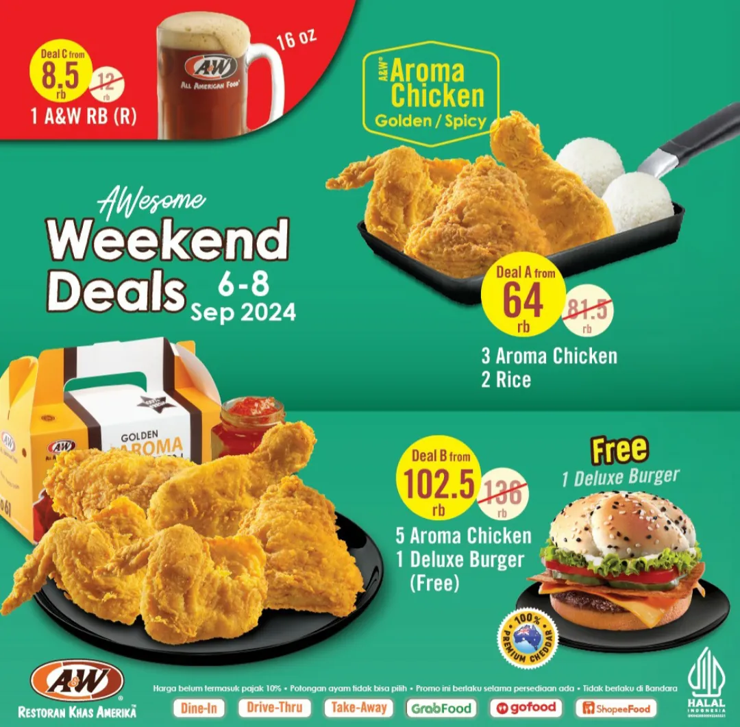 Promo AW Restoran Weekend