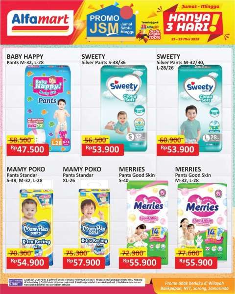 Promo JSM Alfamart 23-25 Mei 2025